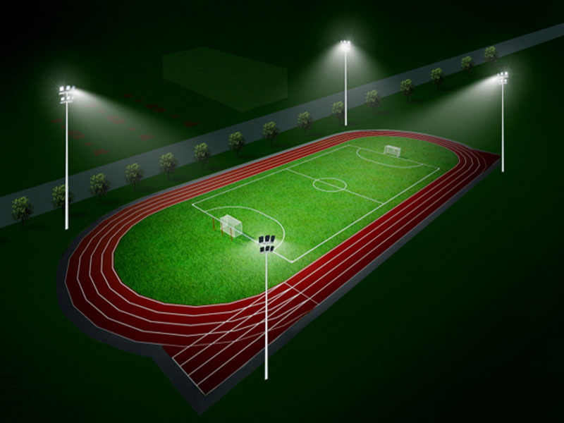 LED Stadium Light 480W used for football field in Texas,USA