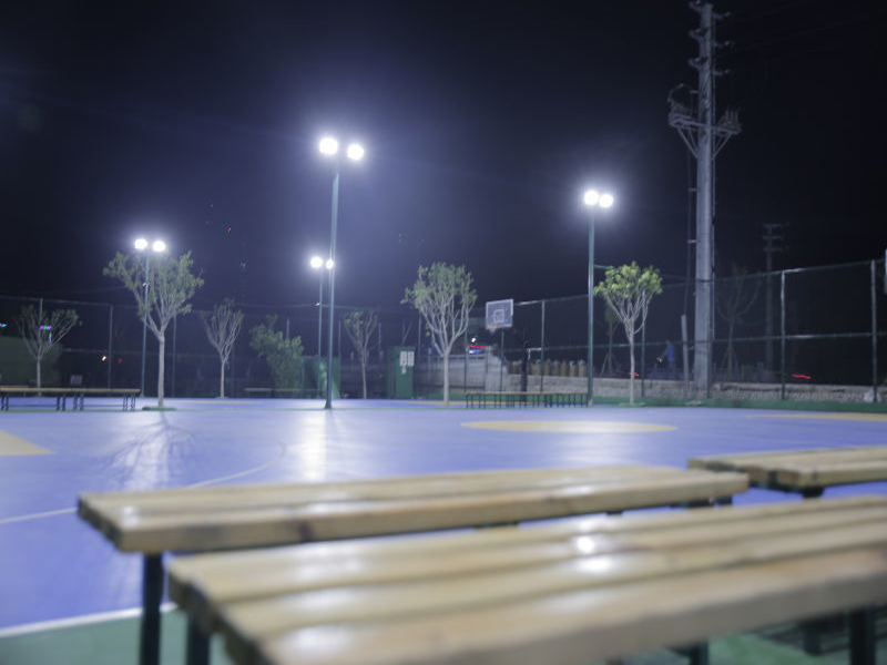 Светодиодный светильник для стадионов 600 Вт для баскетбольной площадки в Сингапуре