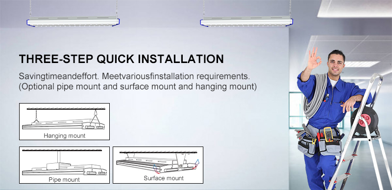 three step quick installation