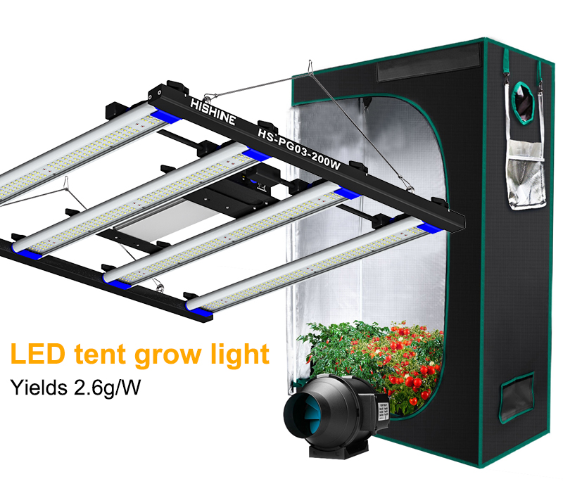 200W LED Tent Grow Light