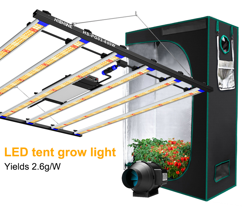 600W LED Tent Grow Light