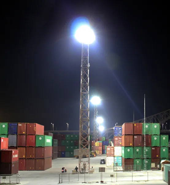 Светодиодный светильник для стадиона 600 Вт, используемый для порта в Шэньчжэне, Китай
