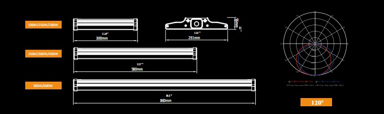 400W K7 warehoue fixture