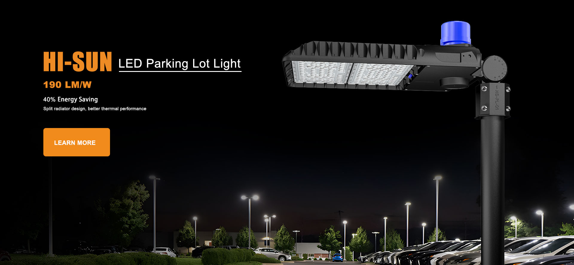 LED Parking Lot Light