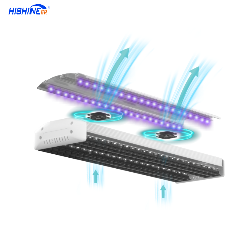 LED Air Disinfection Lamps Energy Saving Lineaer Light-hishine