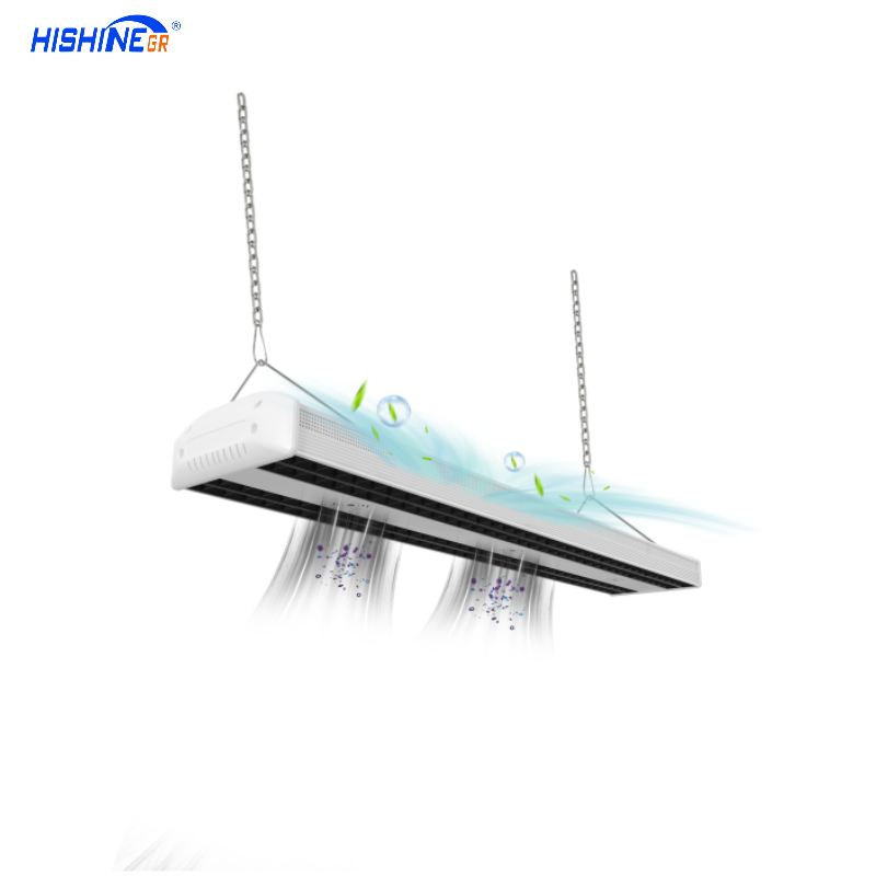 LED Air Disinfection Lamps Energy Saving Lineaer Light-hishine