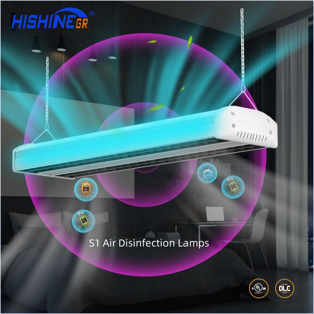LED Air Disinfection Lamps Energy Saving Lineaer Light-hishine