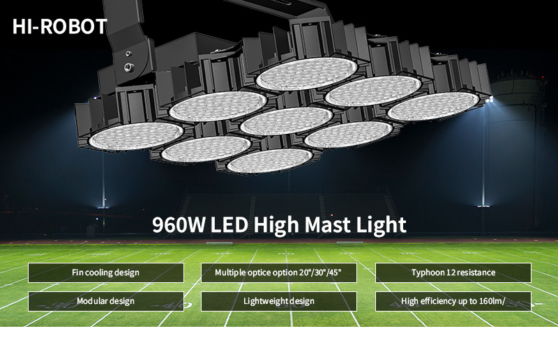Hi-Robot series LED stadium lights product advantages