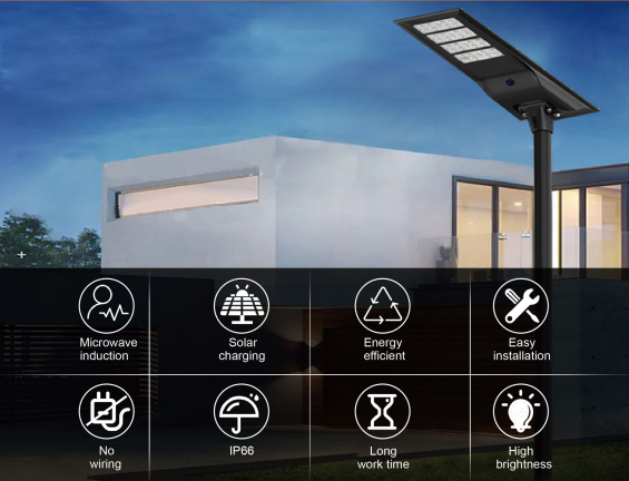 solar energy LED street light