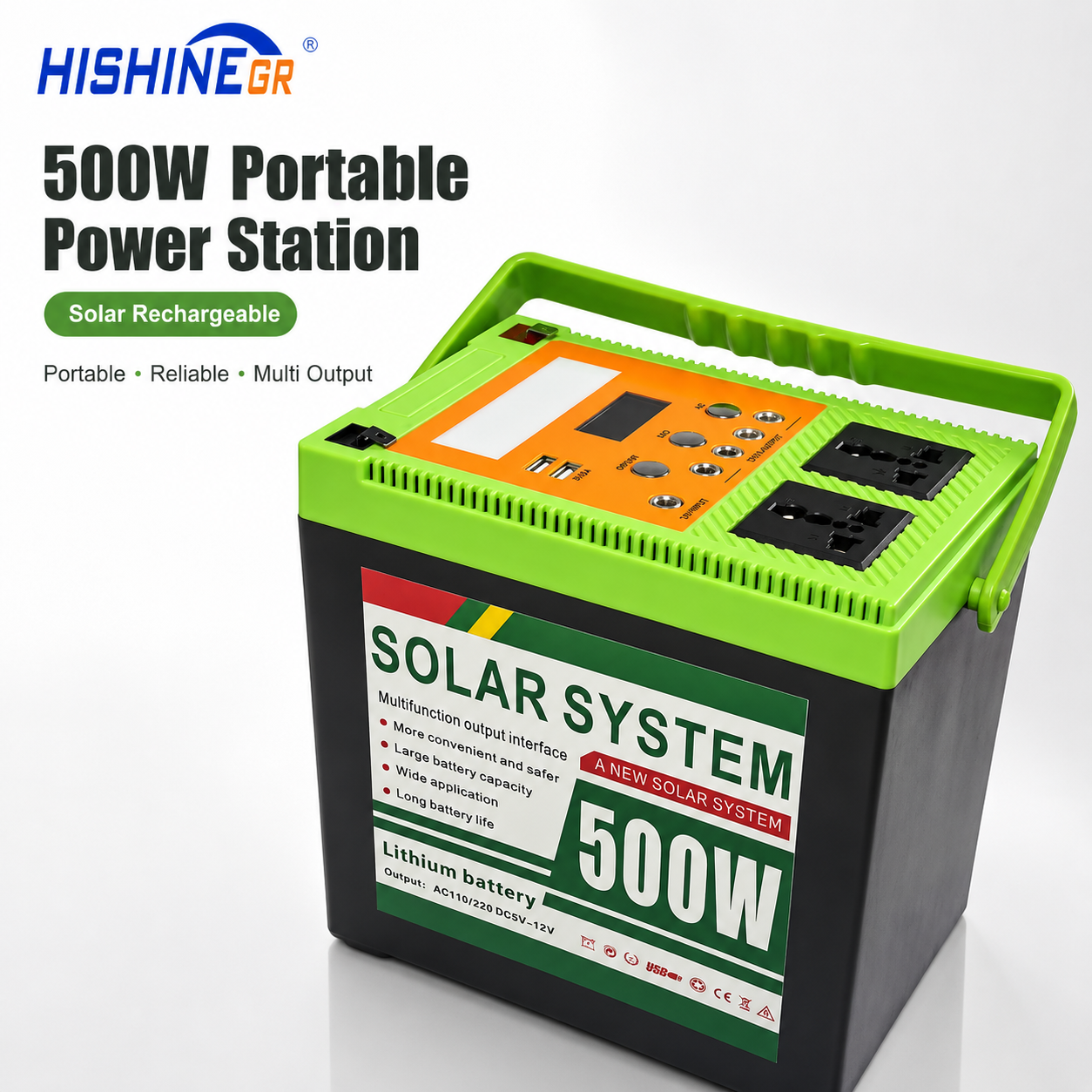 500W Portable Power Station 