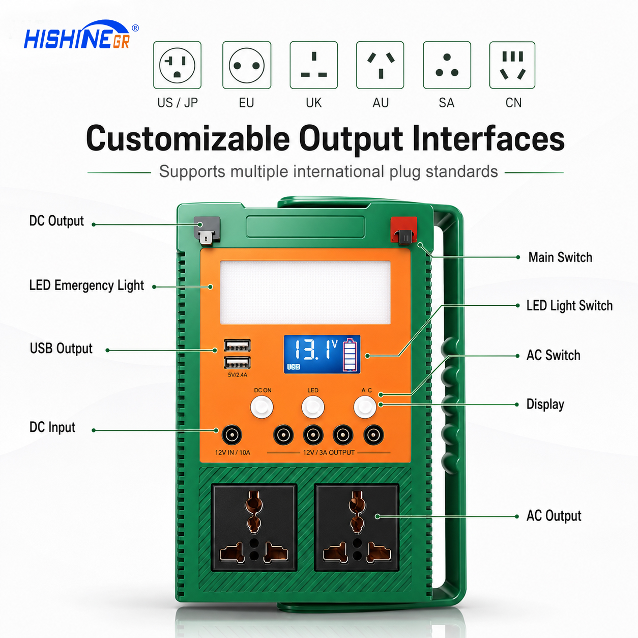 500W Portable Power Station 