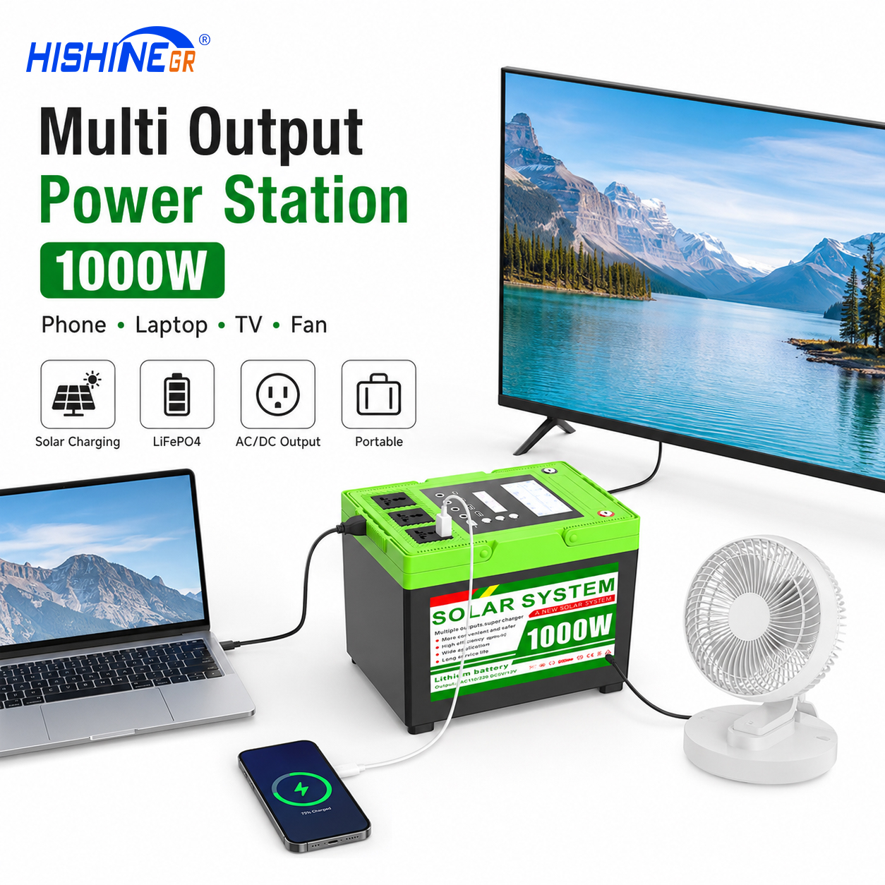 1000W Portable Power Station