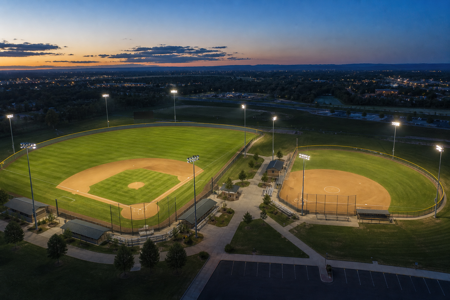Baseball vs Softball Field Lighting: Design & Cost Differences