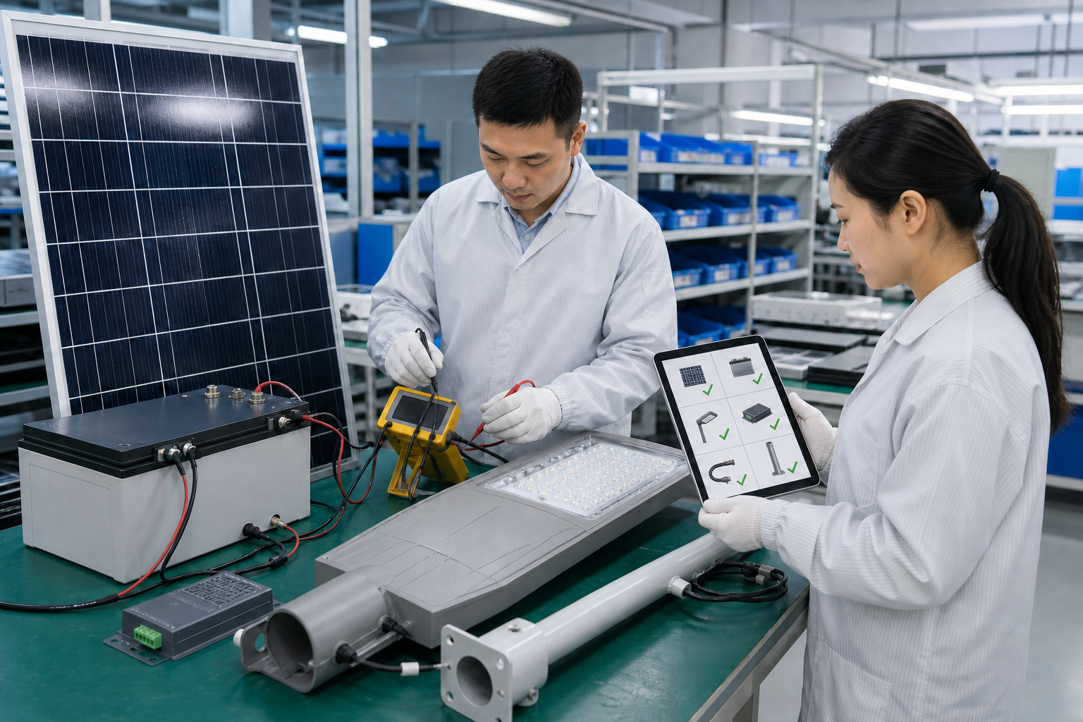 Solar Street Light Manufacturer Selection: Factory Audit & RFQ Checklist