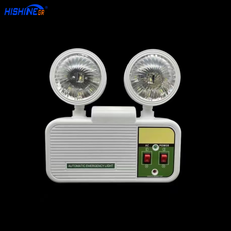 Twin Head LED Emergency Light | Wide Voltage | Hishine